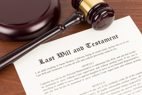 last will and testament