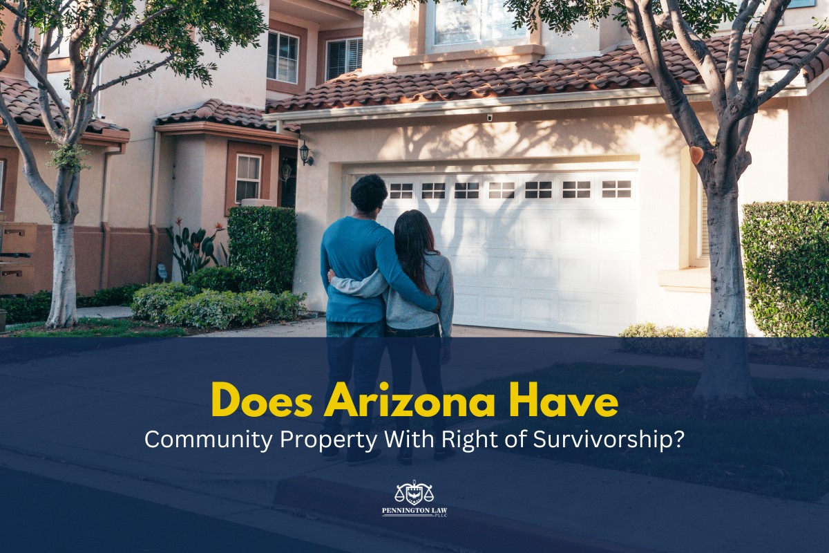 A couple standing in front of a house, gazing at it thoughtfully